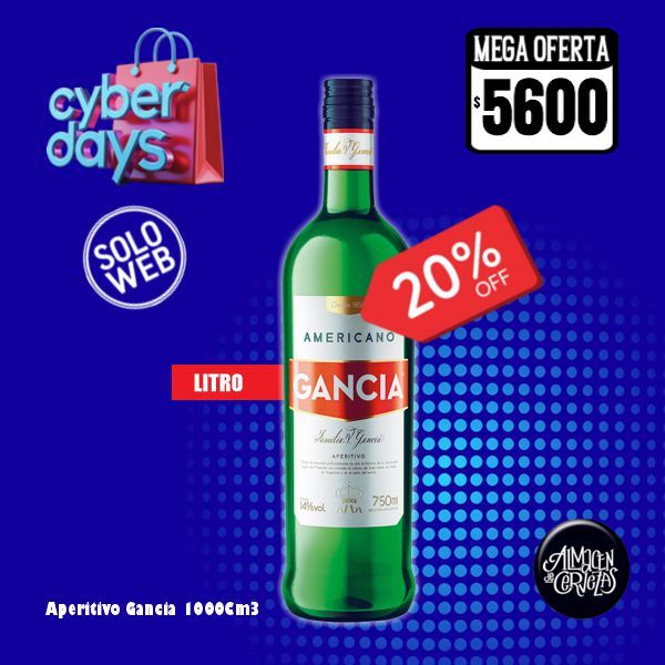 CYBER DAYS - Americano Gancia 950Cm3