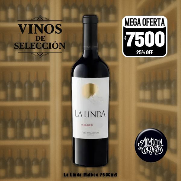 VINOS DE SELECCION - La Linda Malbec 750m3
