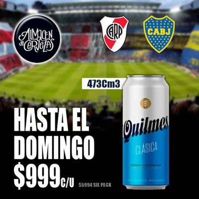 SuperClásico - Quilmes Clásica Lata 473Cm3