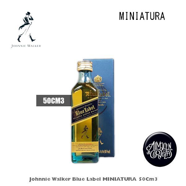 Johnnie Walker Blue Label MINIATURA 50Cm3