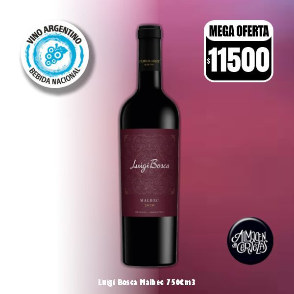DIA DEL VINO - Luigi Bosca Malbec 750Cm3
