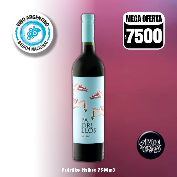 DIA DEL VINO - Padrillo Malbec 750Cm3
