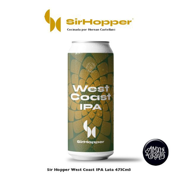 Sir Hopper West Coast IPA​ Lata 473Cm3