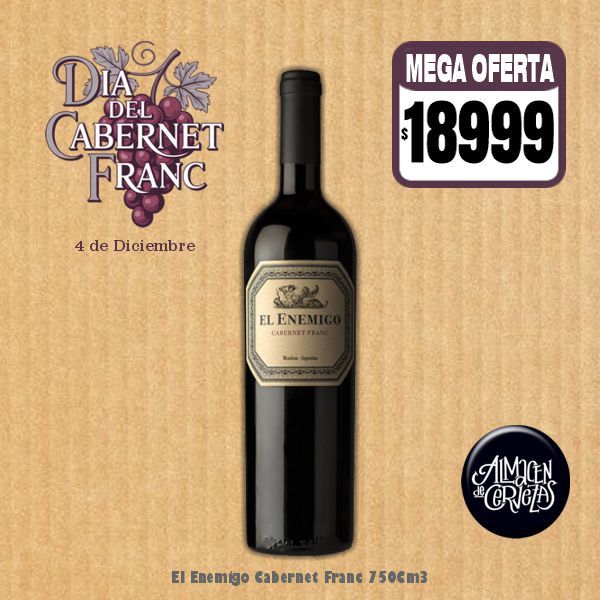 Dia del Cabernet Franc - El Enemigo Cabernet Franc 750Cm3