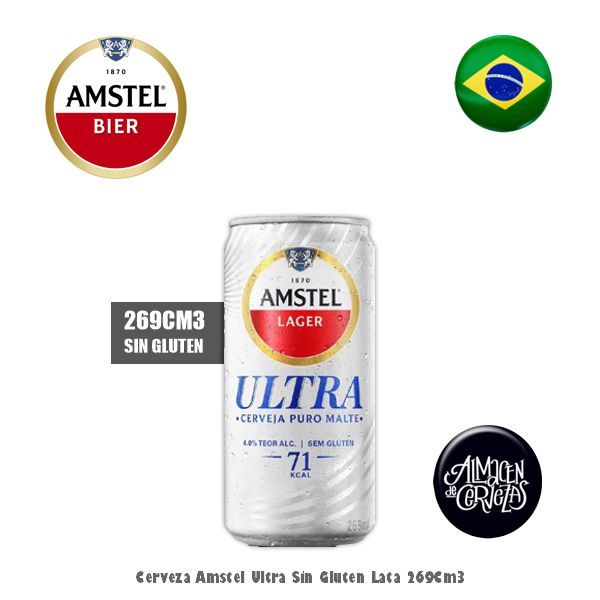 Amstel Ultra Sin Gluten 269Cm3