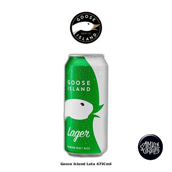 Goose Island Lager Lata 473Cm3