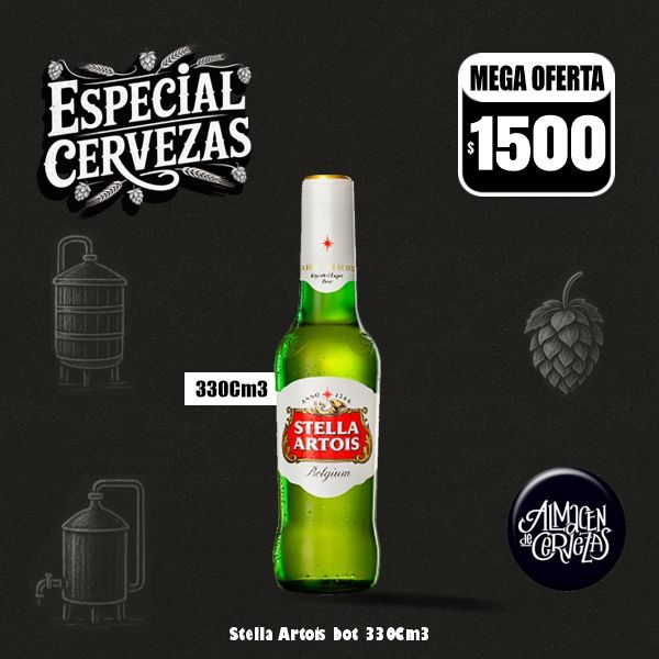 Especial Cervezas - Stella Artois 330Cm3