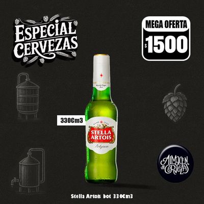 Especial Cervezas - Stella Artois 330Cm3