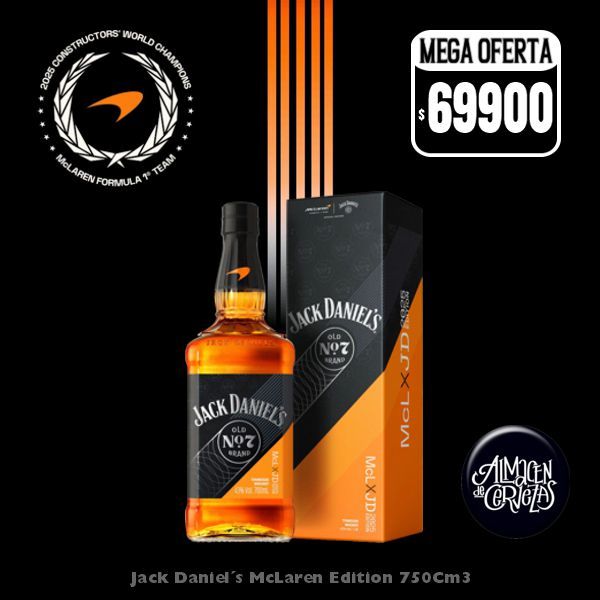 Jack Daniel´s Edición Especial McLaren 750Cm3