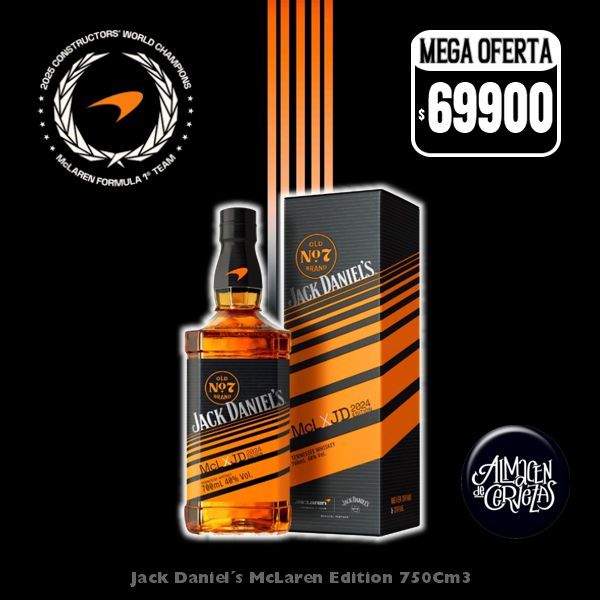 Jack Daniel´s Edición Especial McLaren 750Cm3