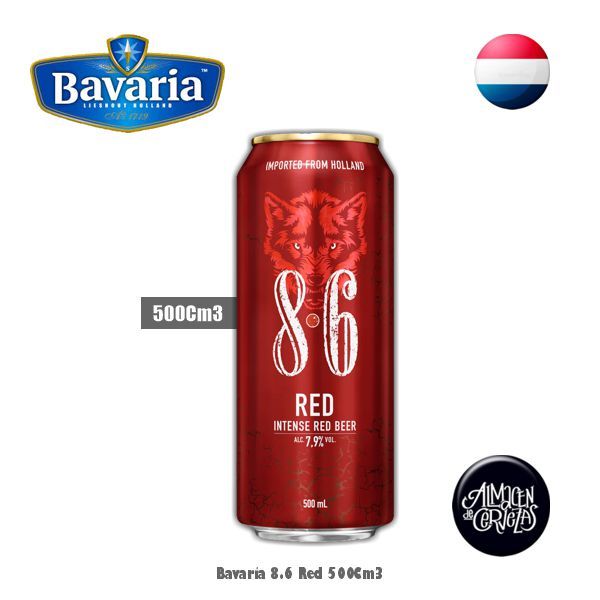 Bavaria 8.6 Red Lata 500Cm3
