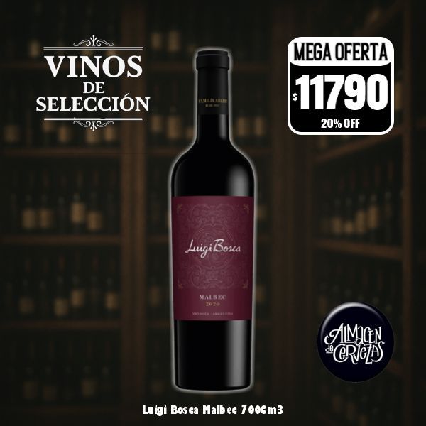 VINOS DE SELECCION - Luigi Bosca Malbec 750Cm3