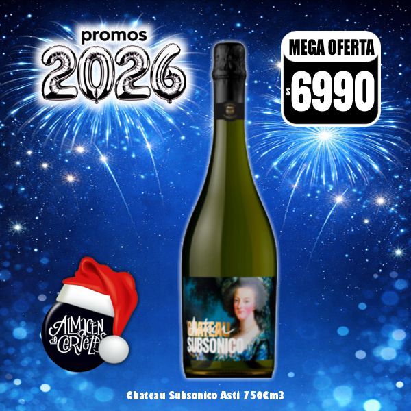 Promo 2026 - Chateau Subsonico Método D´asti​ 750Cm3
