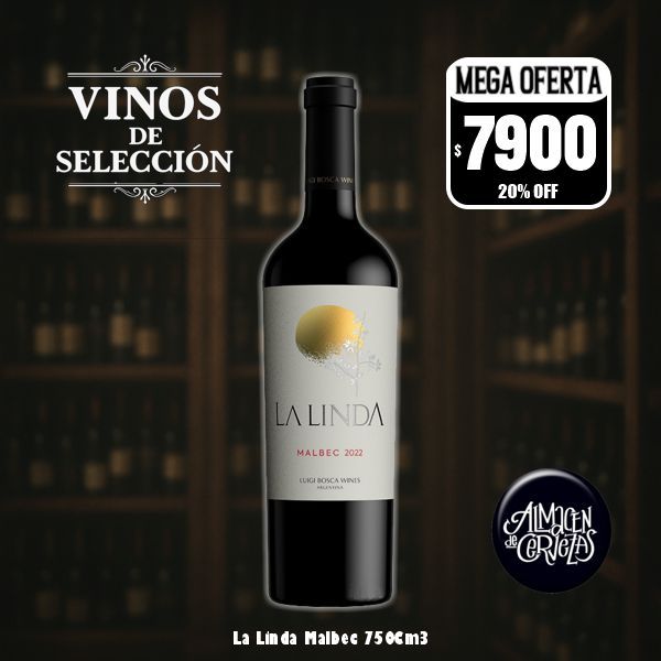 VINOS DE SELECCION - La Linda Malbec 750m3