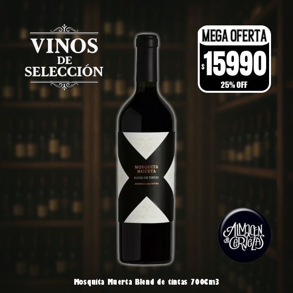 VINOS DE SELECCION - Mosquita Muerta Blend de Tintas 750Cm3