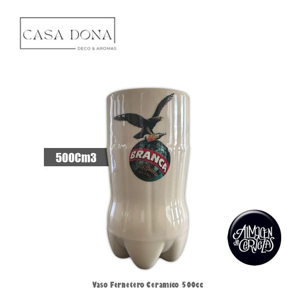 Vaso Fernetero Ceramica