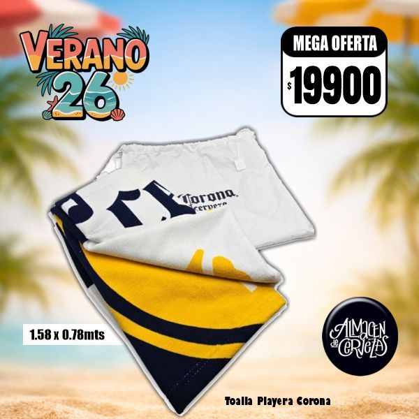 VERANO 26 - T​oalla Playa Corona