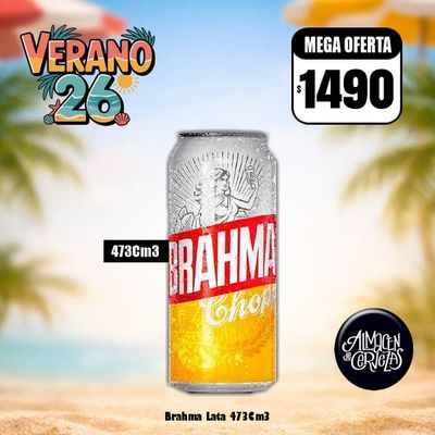 VERANO 26 -  Brahma Lata 473Cm3.