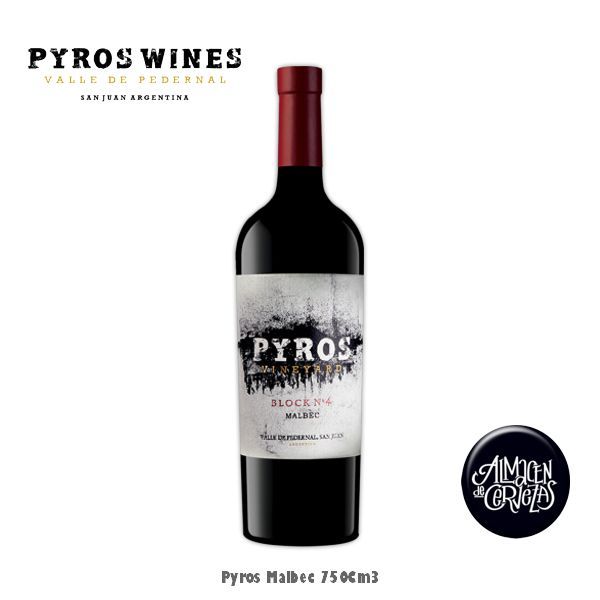 Pyros Malbec 750Cm3 con estuche