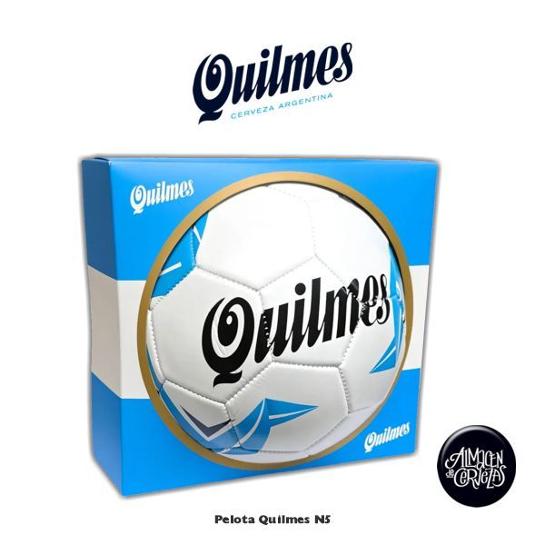 Pelota De Fútbol Quilmes N°5