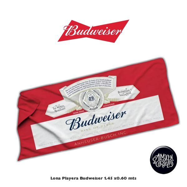 Toalla Budweiser