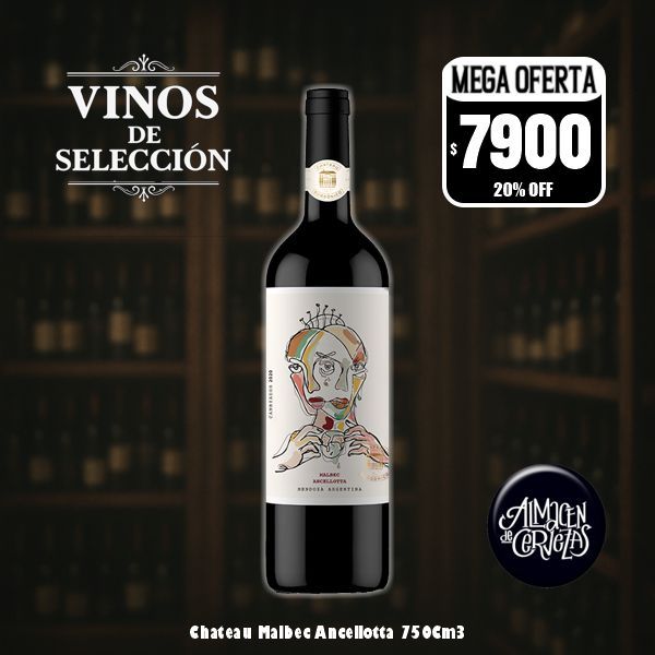 VINOS DE SELECCION - Chateau Subsonico Cambiador Malbec-Ancellotta 750Cm3