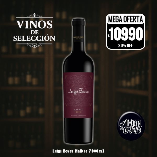 VINOS DE SELECCION - Luigi Bosca Malbec 750Cm3