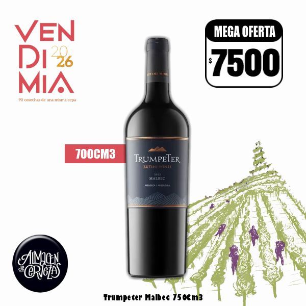 VENDIMIA 26 - Trumpeter Malbec 700Cm3