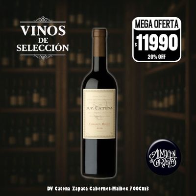 VINOS DE SELECCION - DV Catena Cabernet Malbec 700Cm3
