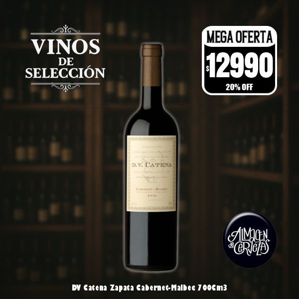 VINOS DE SELECCION - DV Catena Cabernet Malbec 700Cm3