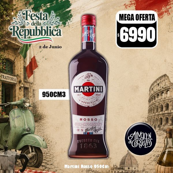 Festa della Repubblica - Martini Rosso 950Cm3