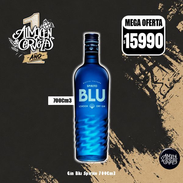 1er Aniversario - Gin Spirito Blu 700Cm3