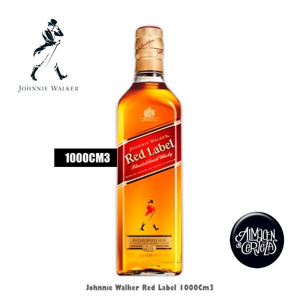 Johnnie Walker Red Label 1000Cm3
