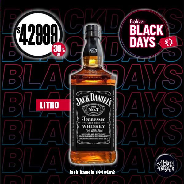 BLACK DAYS - Jack Daniel´s LITRO