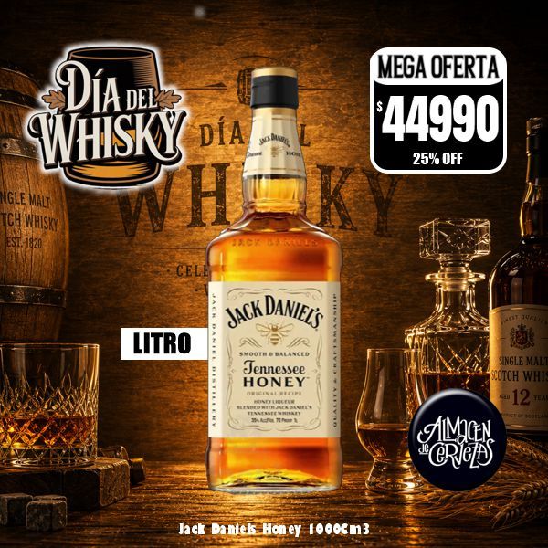 Día del Whisky - Jack Daniel´s Honey LITRO