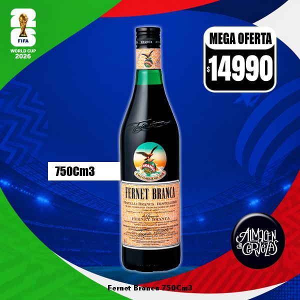 Word Cup 2026 - Fernet Branca 750Cm3