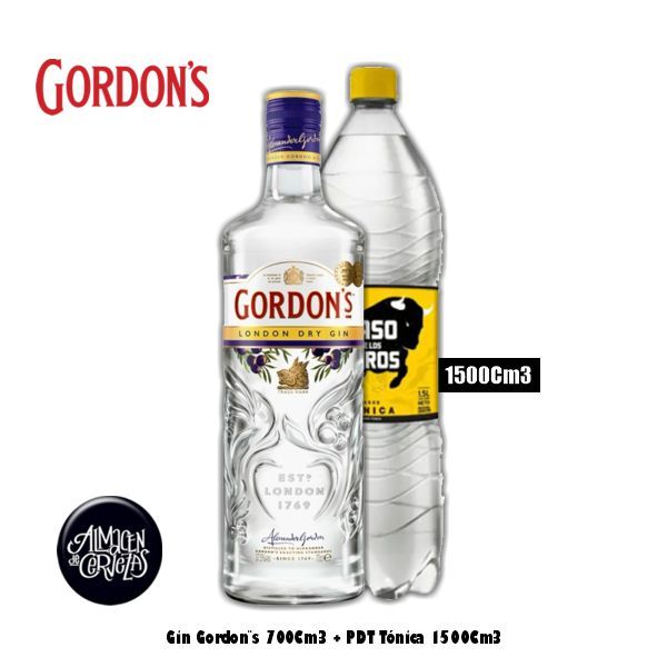 Gordon´s + PDT Tónica 1500Cm3