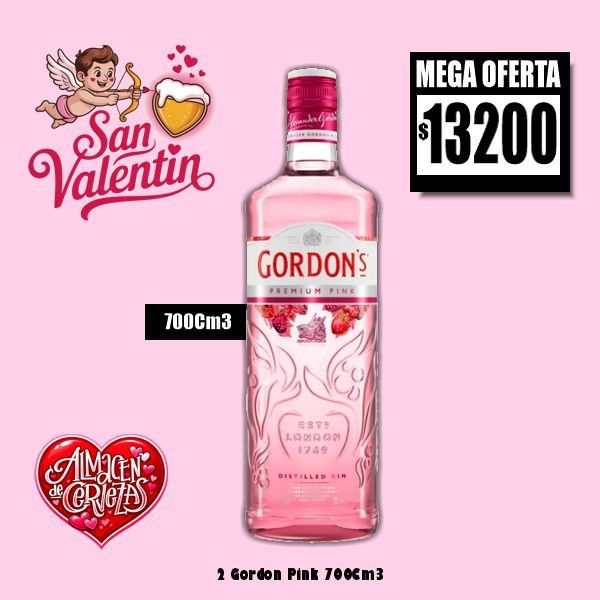 SAN VALENTIN - Pink Gordon¨s 700Cm3