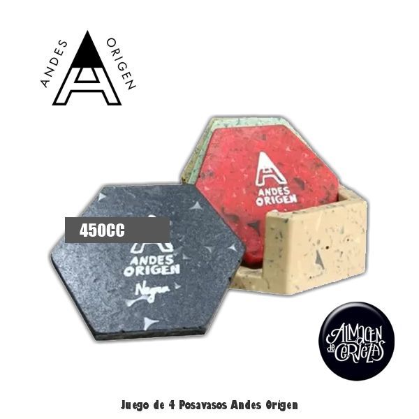 Juego de posavasos Andes Origen