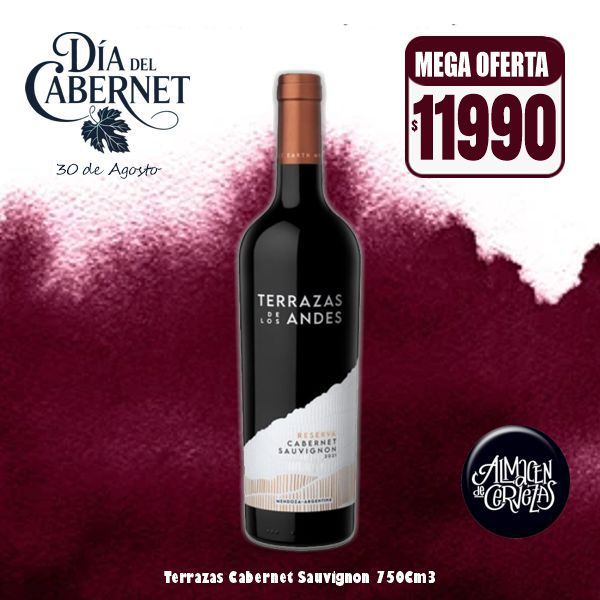 Dia del Cabernet - Terrazas Cabernet Souvignon 750m3