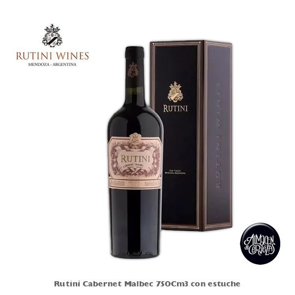 Rutini Cabernet-Malbec 750Cm3 con estuche