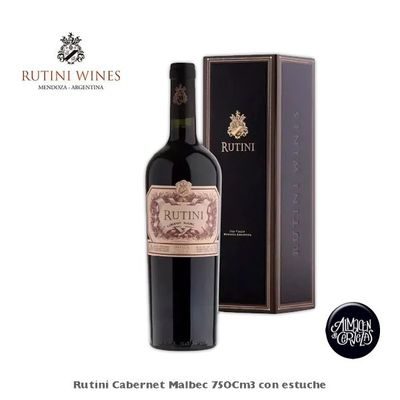 Rutini Cabernet-Malbec 750Cm3 con estuche
