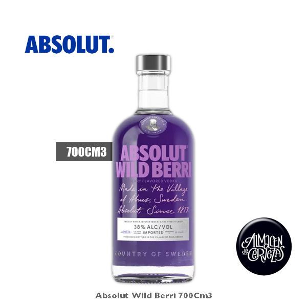 Absolut Wild Berri 700Cm3