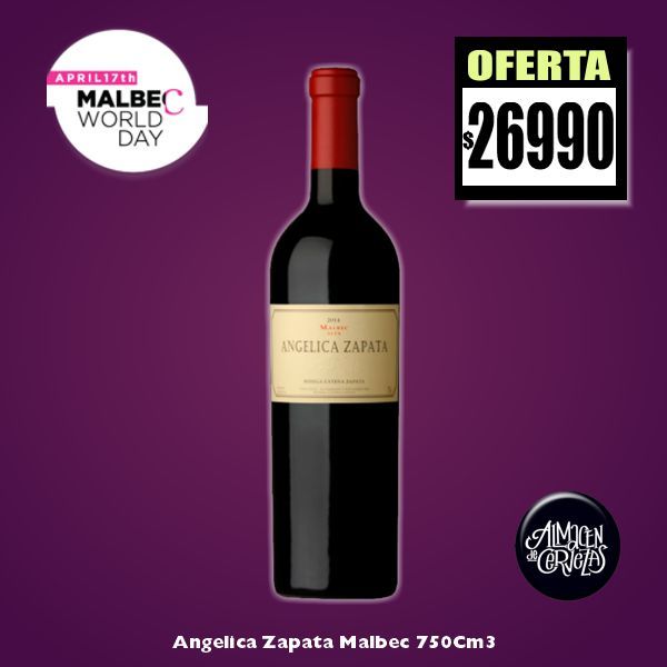 DIA DEL MALBEC - Angelica Zapata Malbec 750Cm3