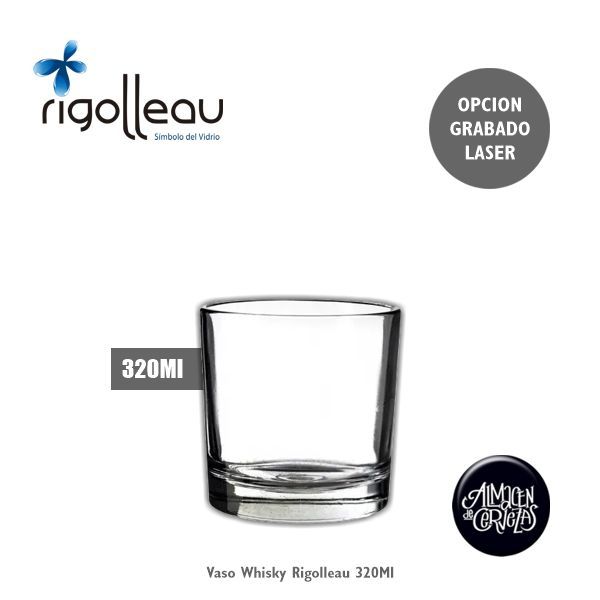Vaso Whisky 320Ml (Opción Grabado)
