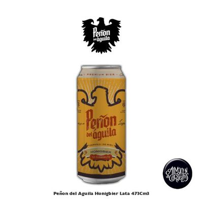 Peñón del Aguila Honigbier​ Lata 473 Cm3