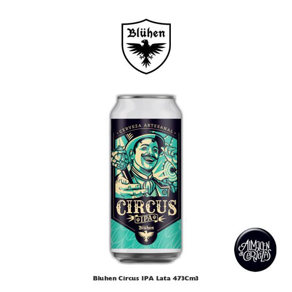 Blühen Circus IPA lata 473Cm3