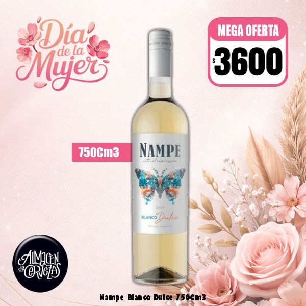 Día de la Mujer - Nampe Blanco Dulce 750Cm3