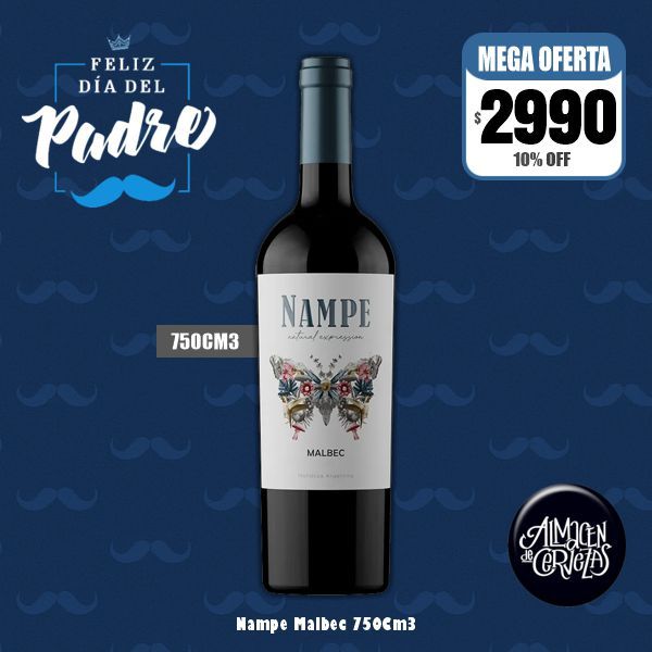 DIA DEL PADRE - Nampe Malbec 750Cm3