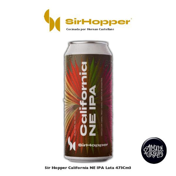 SirHopper California NE IPA Lata 473Cm3